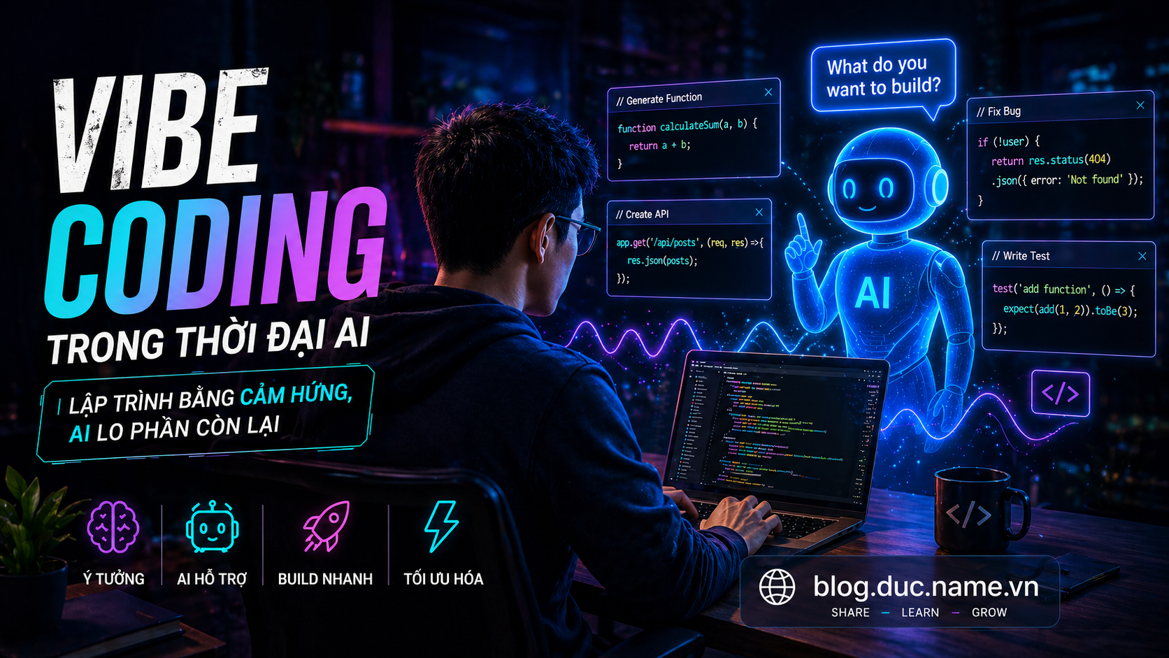 Vibe Coding - Khi lập trình không chỉ là code mà còn là "vibe"