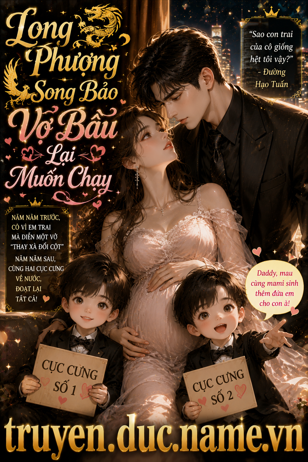 Long Phượng Song Bảo Vợ Bầu Lại Muốn Chạy