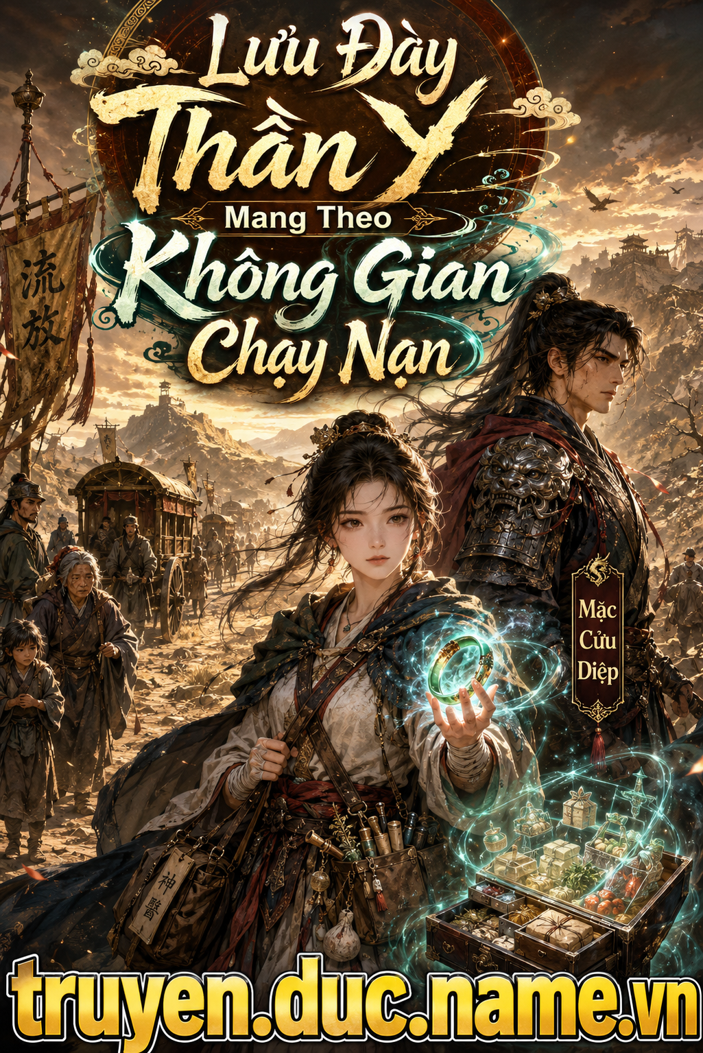 Lưu Đày Thần Y Mang Theo Không Gian Chạy Nạn
