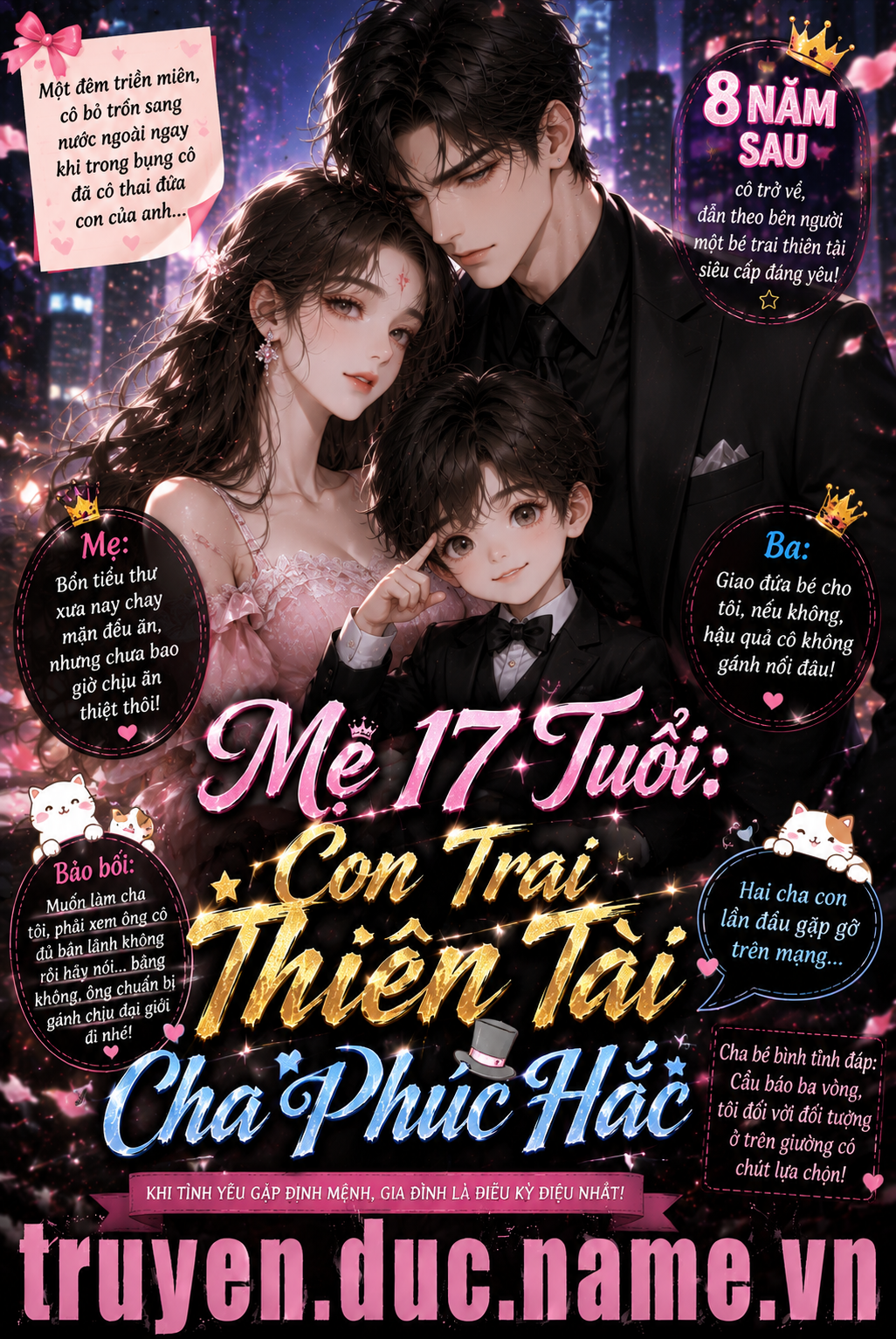 Mẹ 17 Tuổi: Con Trai Thiên Tài Cha Phúc Hắc