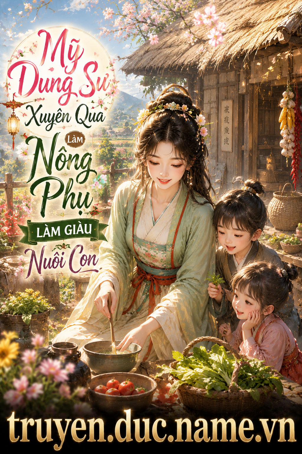 Mỹ Dung Sư Xuyên Qua Làm Nông Phụ Làm Giàu Nuôi Con