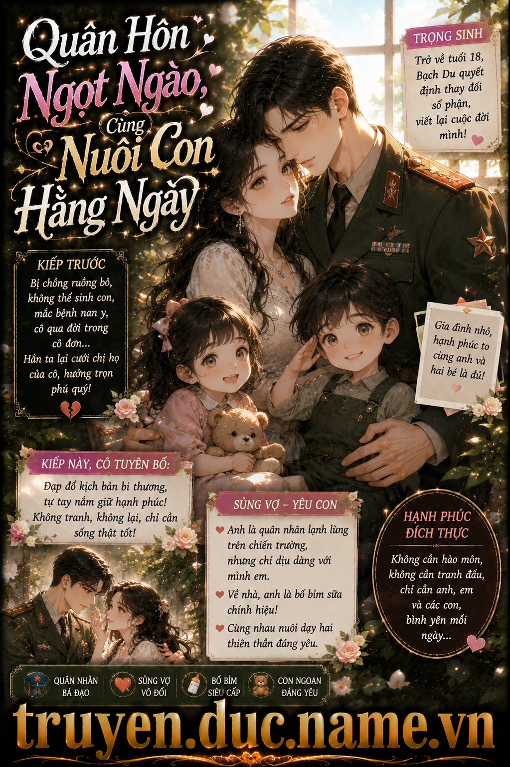 Quân Hôn Ngọt Ngào, Cùng Nuôi Con Hằng Ngày