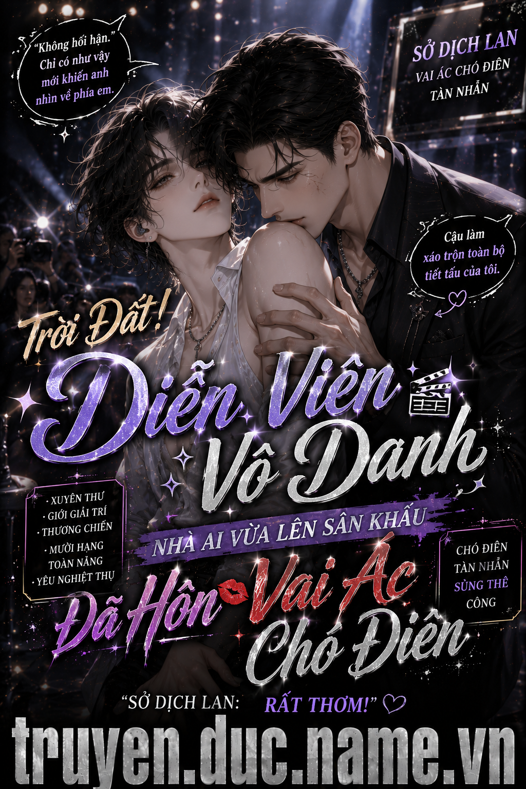 Trời Đất! Diễn Viên Vô Danh Nhà Ai Vừa Lên Sân Khấu Đã Hôn Vai Ác Chó Điên